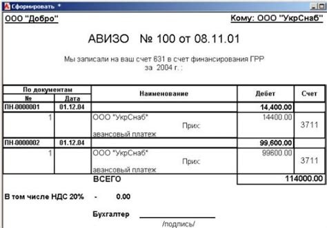 Авизо в бухгалтерии: что это такое и какие рекомендации следует учесть