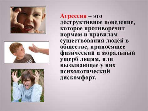 Агрессия и внушительность