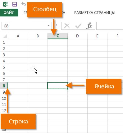 Активная ячейка в Excel: понятие и функции