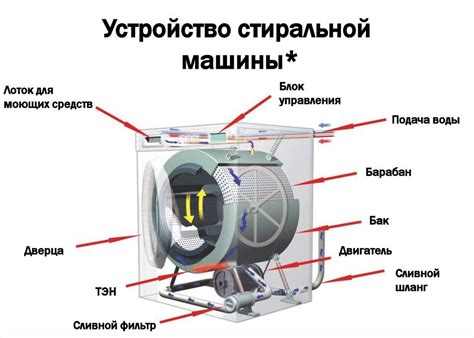 Бак в стиральной машине: функция и принцип работы