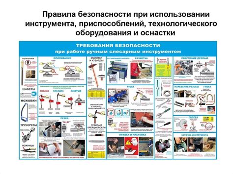 Безопасное использование инструмента