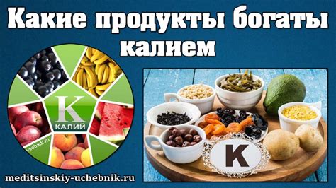 Богатая калием пища