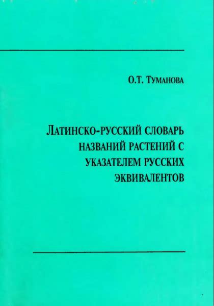 Варианты русских эквивалентов