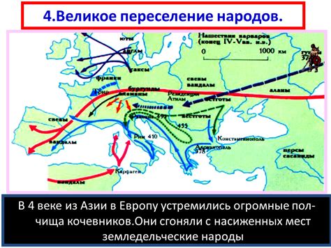 Великое переселение народов в IV веке