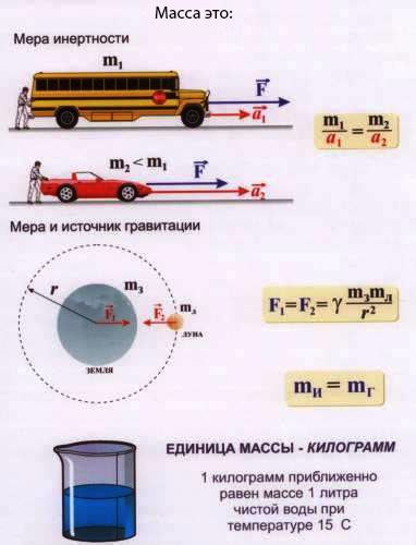 Вес и масса: основные понятия и определения