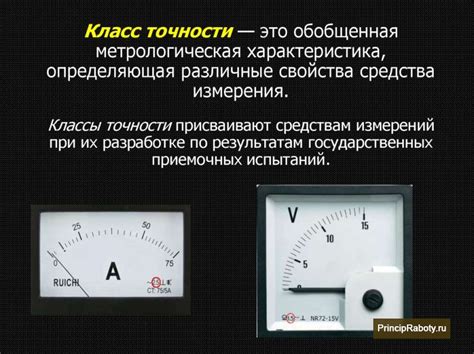 Взаимосвязь кнопки и точности измерений