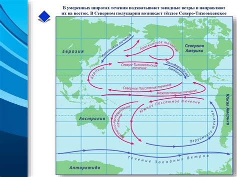 Влияние приливо-отливных течений на залив и море