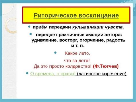 Влияние риторического вопроса на аудиторию и текст