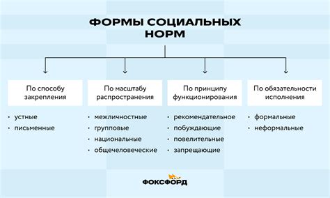 В чем суть социальных норм и как они могут быть классифицированы?