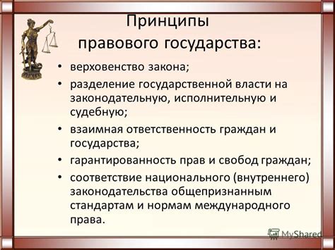 Гарантии прав граждан в рамках правового государства