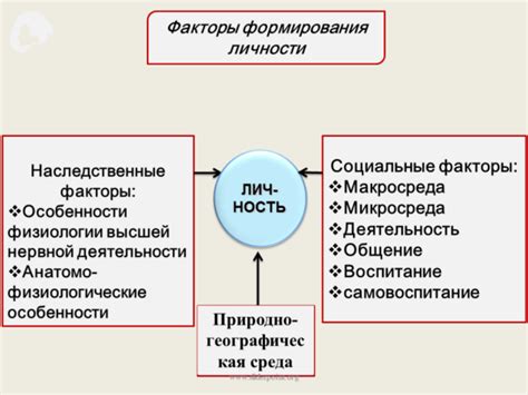 Генетические факторы и влияние окружения