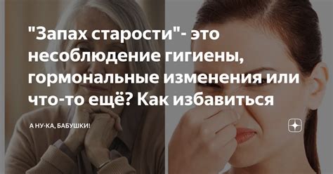 Гормональные изменения и запах крови