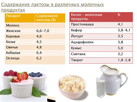 Диета при непереносимости лактозы