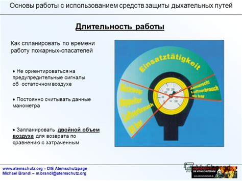 Длительность работы прозрачной защиты