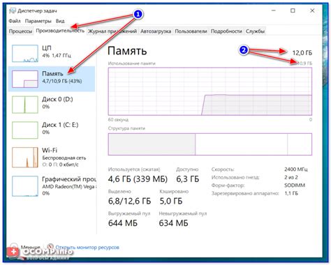 Добавление физической памяти