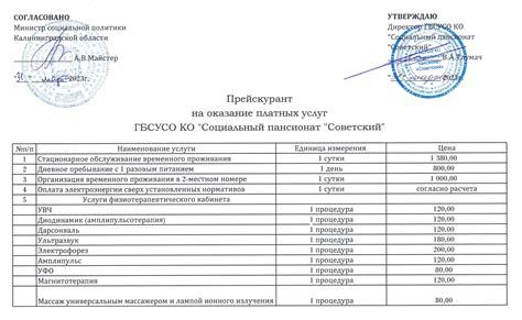 Дополнительные платные услуги социального клуба