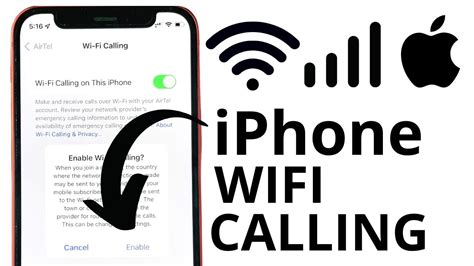 Доступность Wi-Fi Calling на iPhone