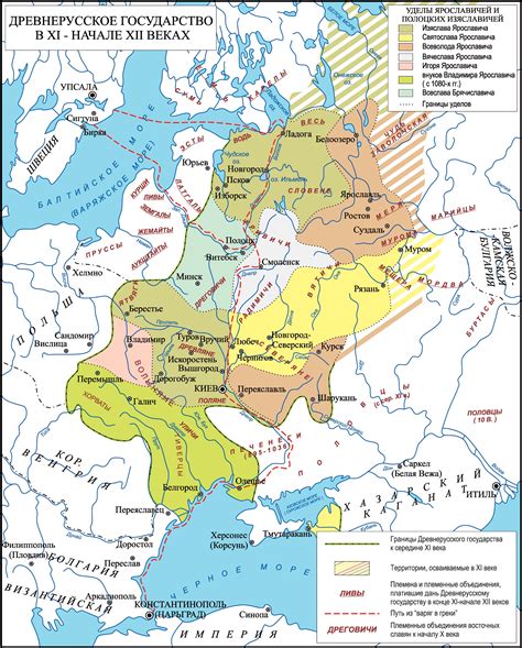 Древнерусское княжество в 1444 году