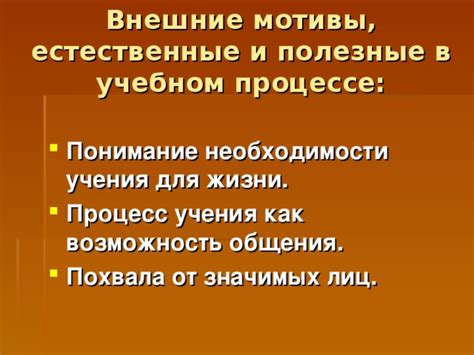 Естественные мотивы