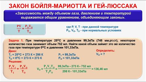 Закон Бойля-Мариотта