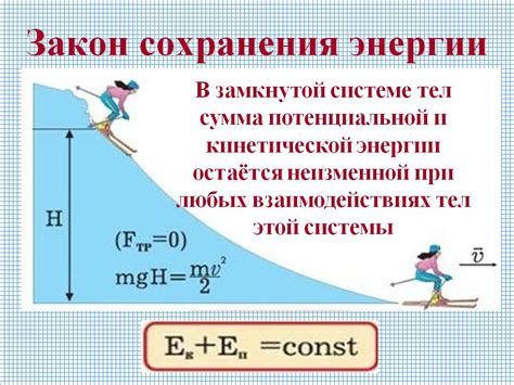 Закон сохранения энергии: влияние на измерение