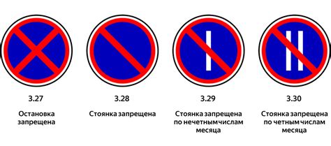 Запрещена стоянка на красной линии