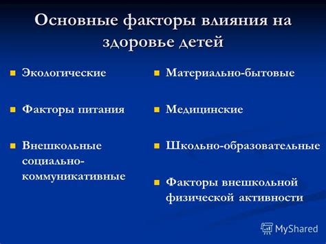 Здоровье младенца: медицинские факторы влияния на сон