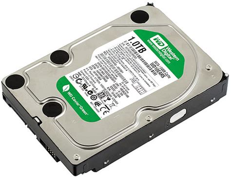 Зеленые винчестеры Western Digital