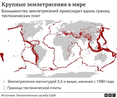 Землетрясения и пограничные зоны