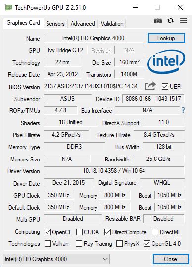 Значение "Bus interface" в GPU-Z для пользователя