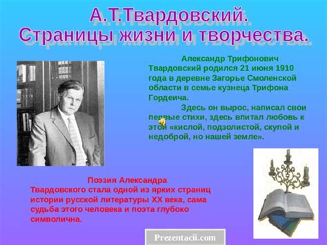 Значимость творчества Александра Твардовского для современности