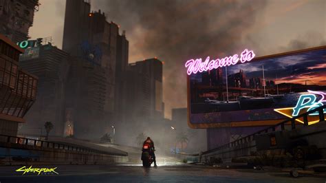 Игровой мир Cyberpunk 2077