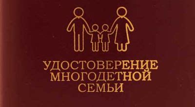 Изменение статуса: как обновить сведения о многодетной семье