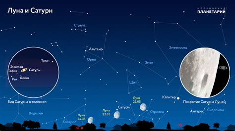 Иллюстрация положения Луны на небе Москвы