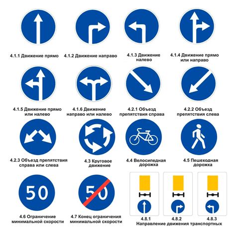 Информационные знаки и их особенности