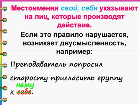 Использование и функции форм местоимений в речи