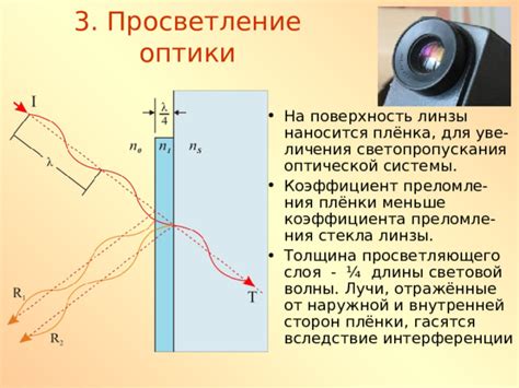 Использование оптической интерференции