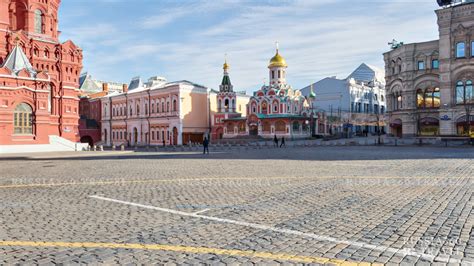 Исторический центр Москвы во все времена