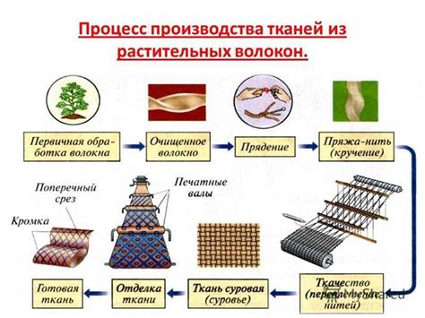 История развития технологии производства ткани