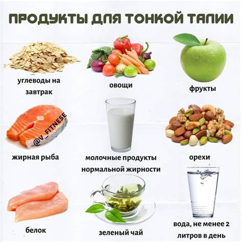 Какие продукты можно есть при сушке тела?