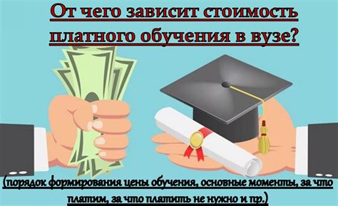 Каковы условия и стоимость обучения в вузе?