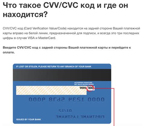 Какую роль играет CVV/CVC на карте в безопасности?