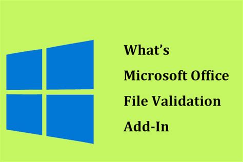 Как использовать Office file validation add-in