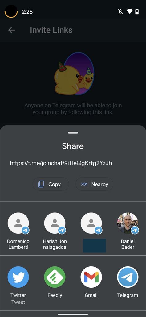 Как пользоваться Telegram join group chat?