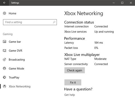 Как проверить подключение к Xbox Live?