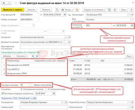 Как проверить правильность оформления счета-фактуры на аванс?