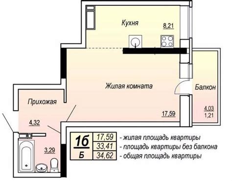 Как рассчитывается жилая площадь квартиры?