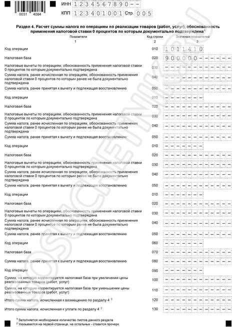 Как связан код 1011410 с декларацией по НДС