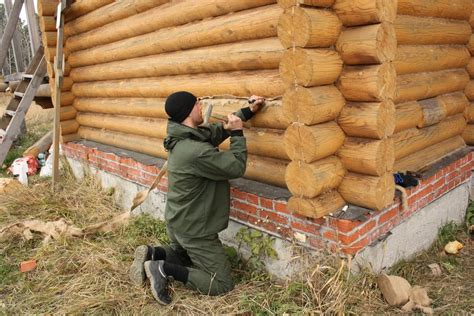 Как сделать зимнюю защиту сруба без крыши: эффективные решения