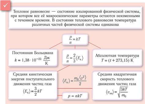 Кинетическая энергия молекул